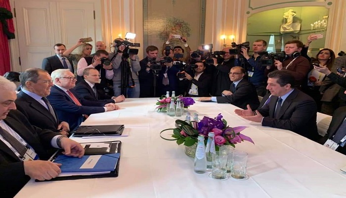 Barzani pleased to meet with Russian Foreign Minister in Munich Image