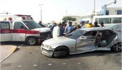 مصرع واصابة 5 أشخاص بحادث سير في خانقين
