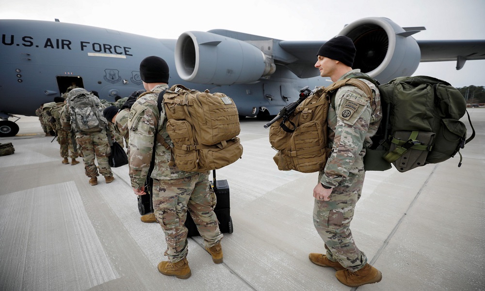 وزارة الدفاع الأمريكية تعلن سحب ثلث قواتها من العراق سياسة قناة