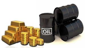 Foreign exchange gold and oil prices rose Monday